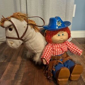 Cabbage Patch Doll: Cowboy Doll with Horse Set